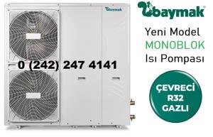 BAYMAK Isı Pompası Yeni Model 9 KW MONOBLOK 